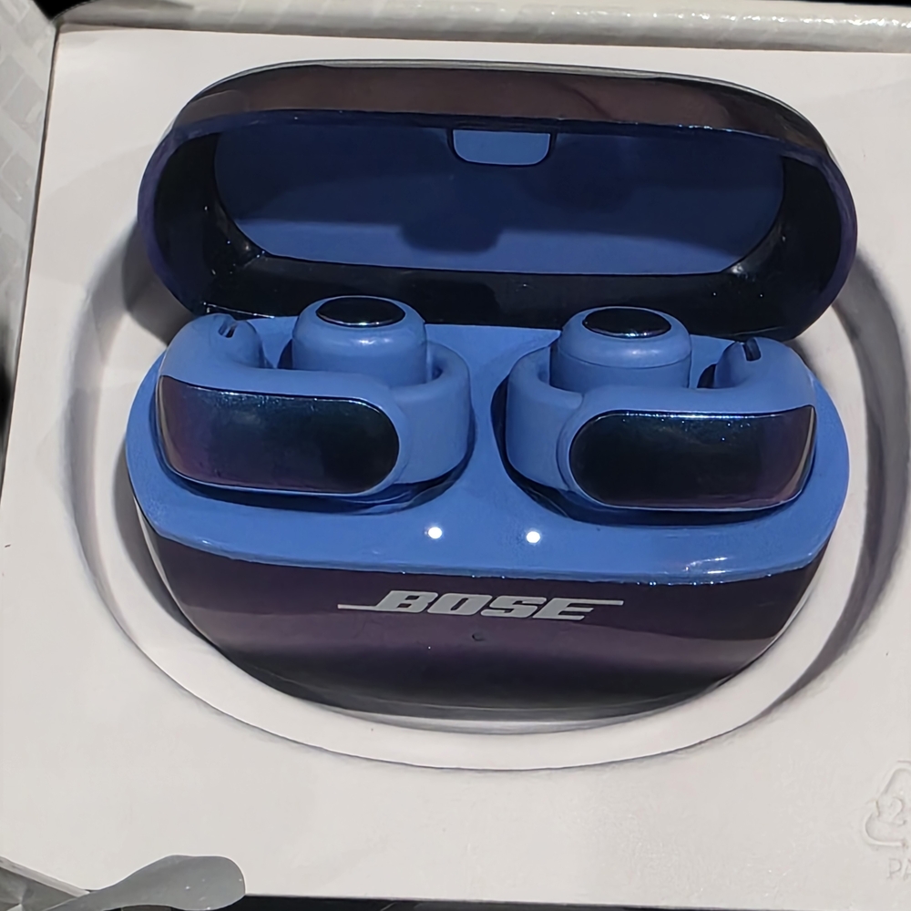 Bose Ultra Open Wireless Earbuds Carbon Blue